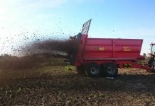 Cele mai bune mașini de fertilizat solul Remorca de imprastiat ingrasamant natural